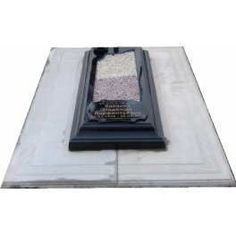 Надгробная бетонная плита
